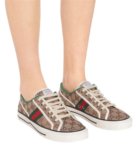 gucci tenis flores|Shop Gucci Gucci Tennis 1977 Sneakers .